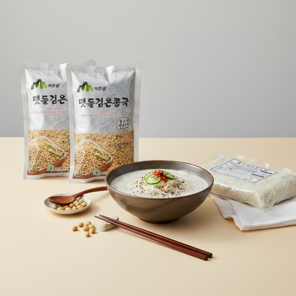 [시식샘플] 서리태콩물 업소용콩물 계절메뉴