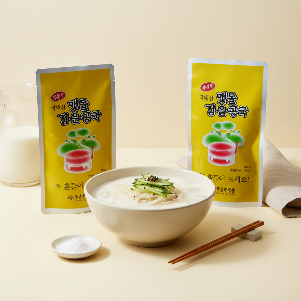 푸른들 맷돌검은콩국 1박스 20봉