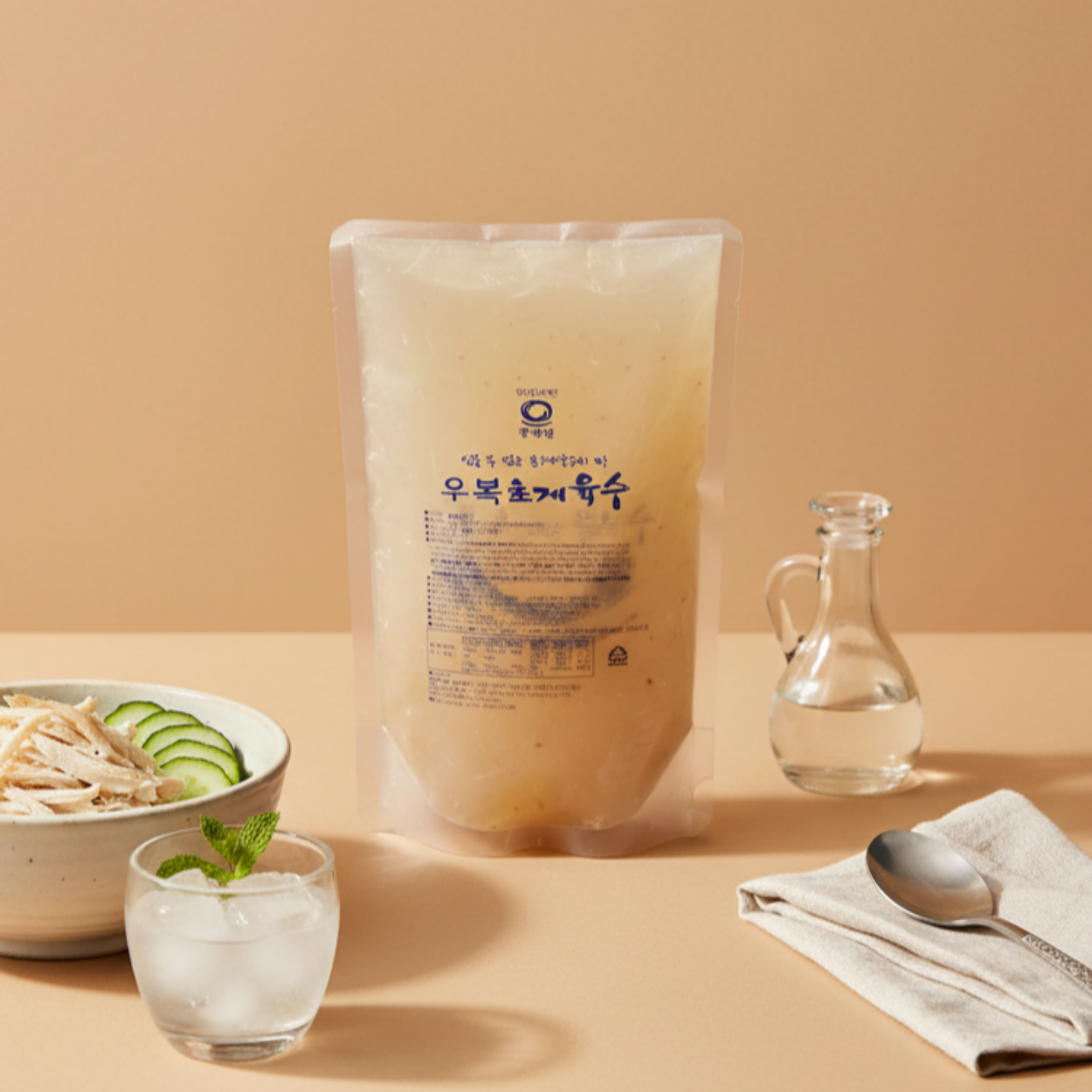 업소용 초계육수 4.5kg 4봉